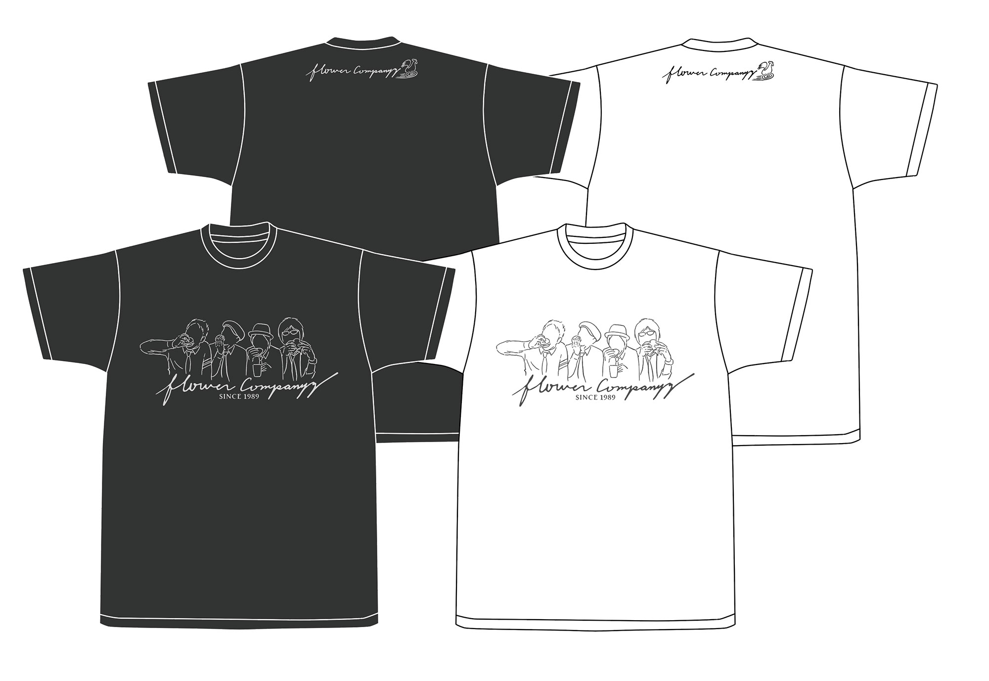 goods情報]「フラカン2019 Tシャツ」発売決定！ | フラワーカンパニーズ | OFFICIAL WEBSITE